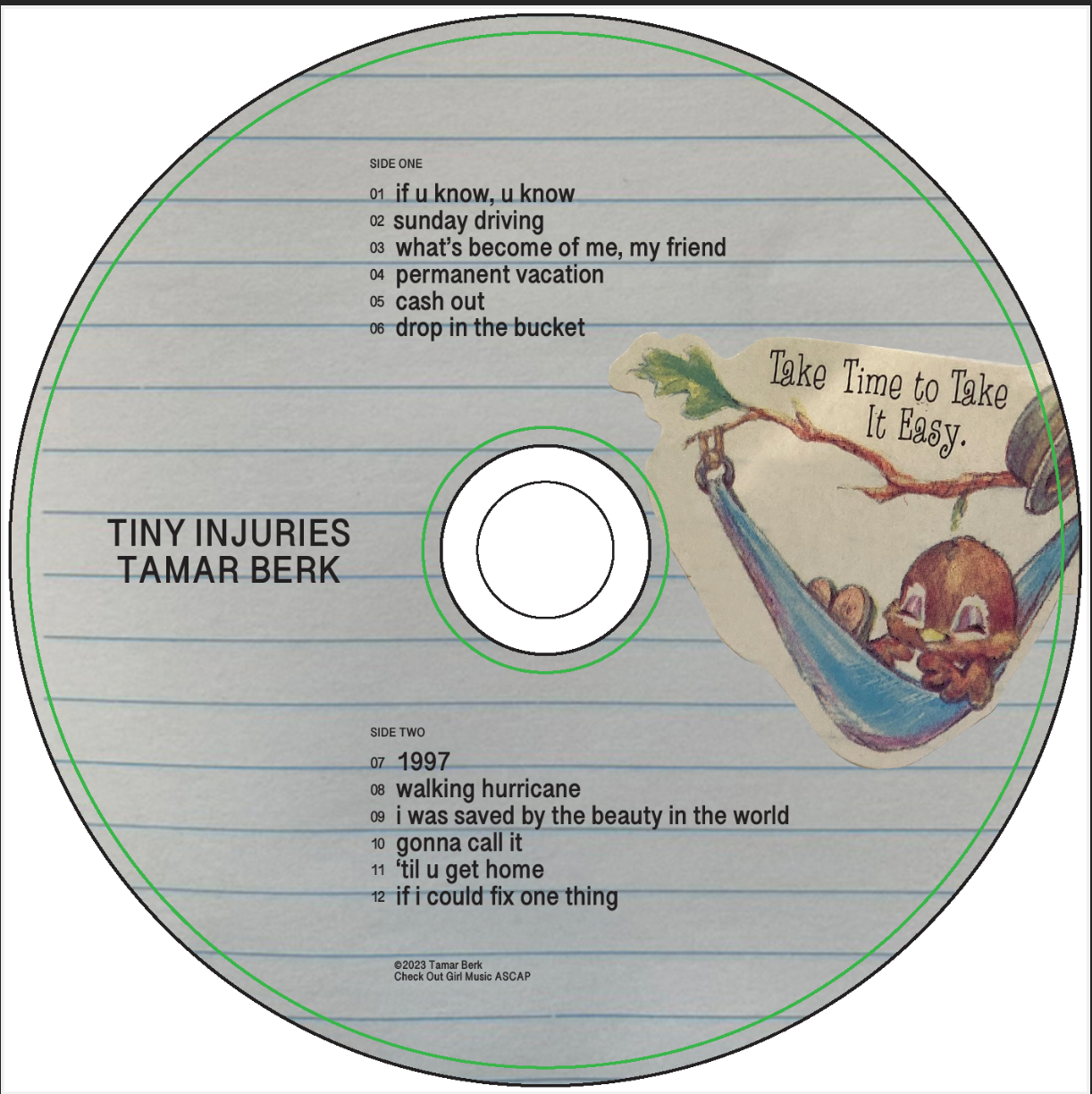 Tiny Injuires - Compact Disc